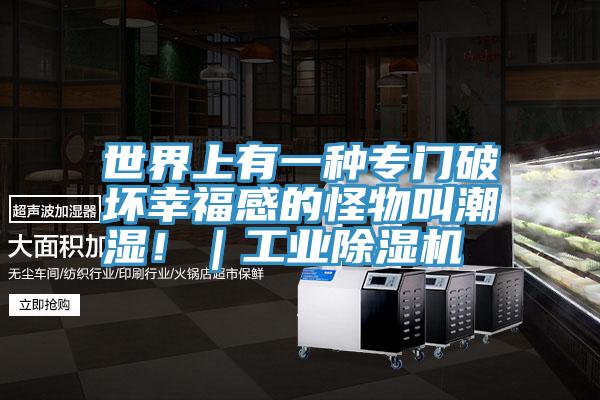 世界上有一種專門破壞幸福感的怪物叫潮濕！｜工業除濕機
