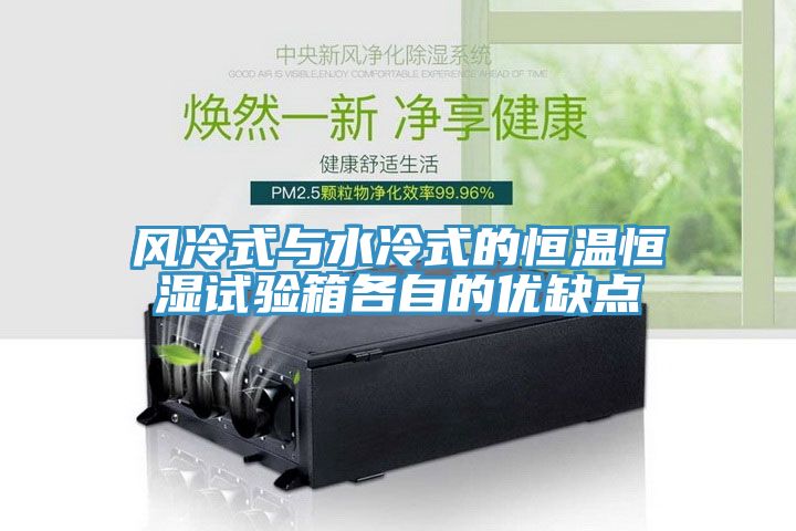 風(fēng)冷式與水冷式的恒溫恒濕試驗箱各自的優(yōu)缺點(diǎn)