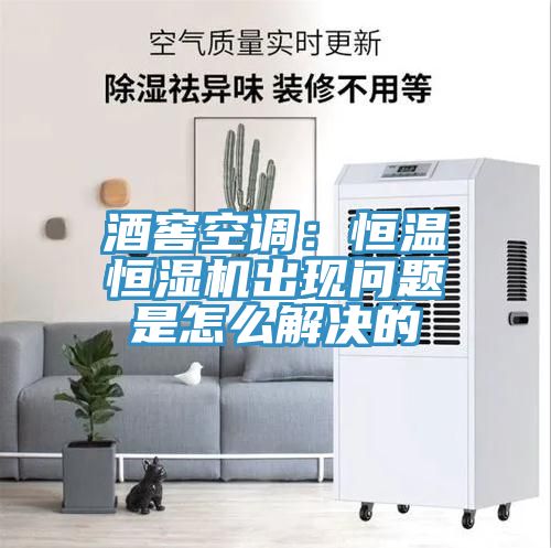 酒窖空調(diào)：恒溫恒濕機出現(xiàn)問題是怎么解決的