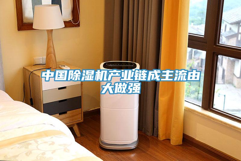 中國除濕機產業鏈成主流由大做強