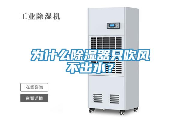 為什么除濕器只吹風不出水？